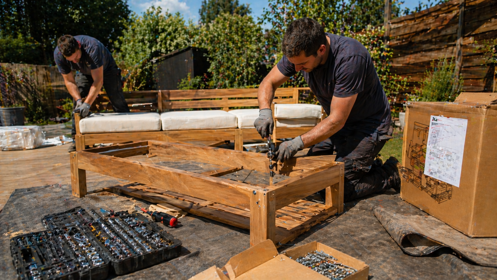 Patio Set Assembly