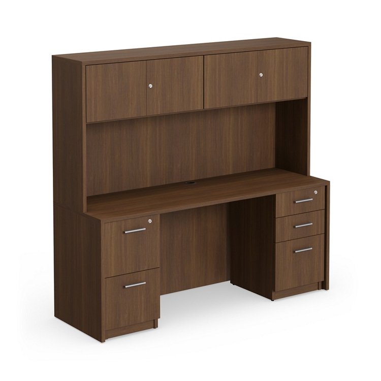 Office Credenza / Hutch Assembly