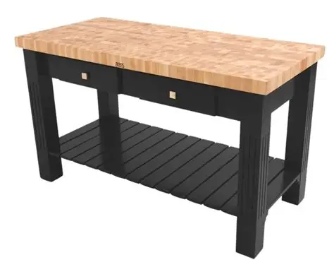 Butcher Block / Prep Table Assembly