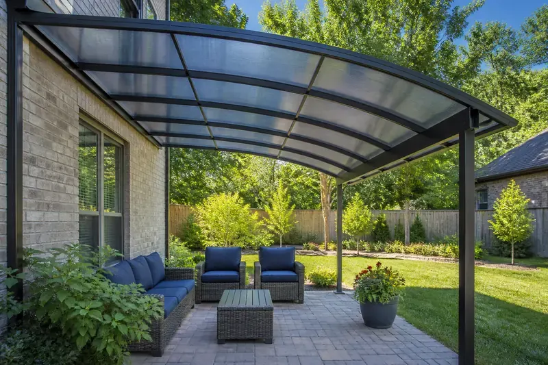 Lean-to / Patio Cover Canopy Assembly in North Carolina