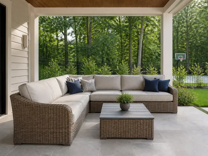 Wicker Patio Set Assembly in North Carolina