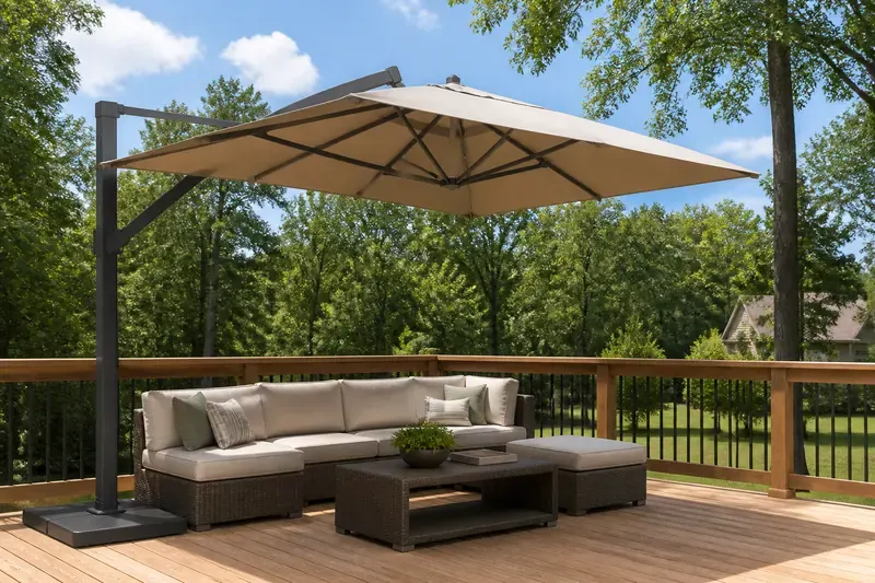 Cantilever / Patio Umbrella Setup in North Carolina