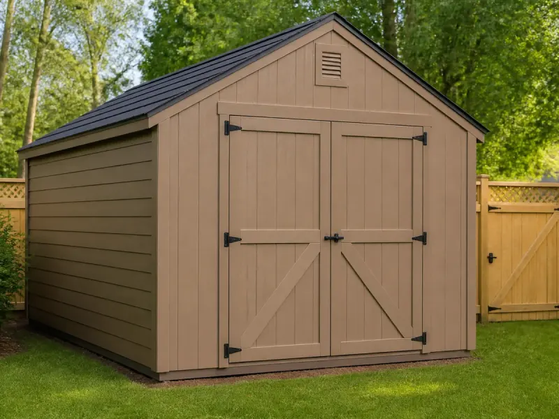 Lifetime Large Shed Assembly (10×8 or 8×12.5) in North Carolina