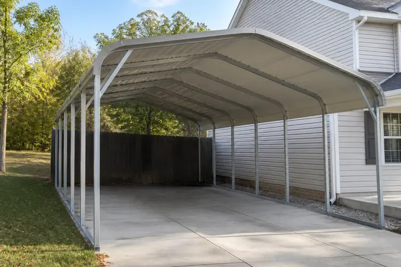 Carport Canopy Kit Assembly in North Carolina