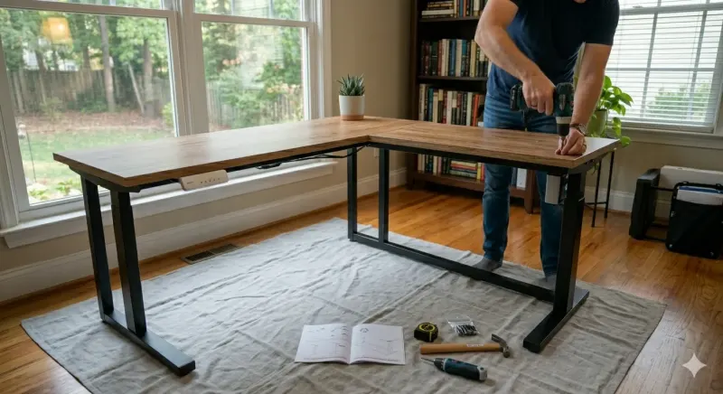 Standing Desk Assembly in North Carolina